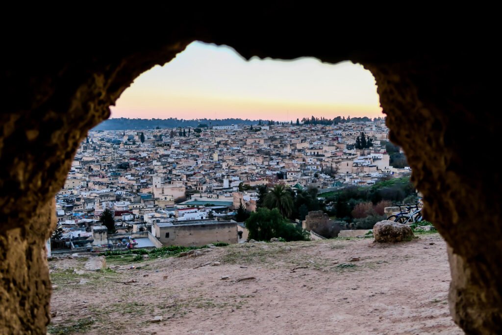View of Medina in fes morocco, beautiful photo digital picture