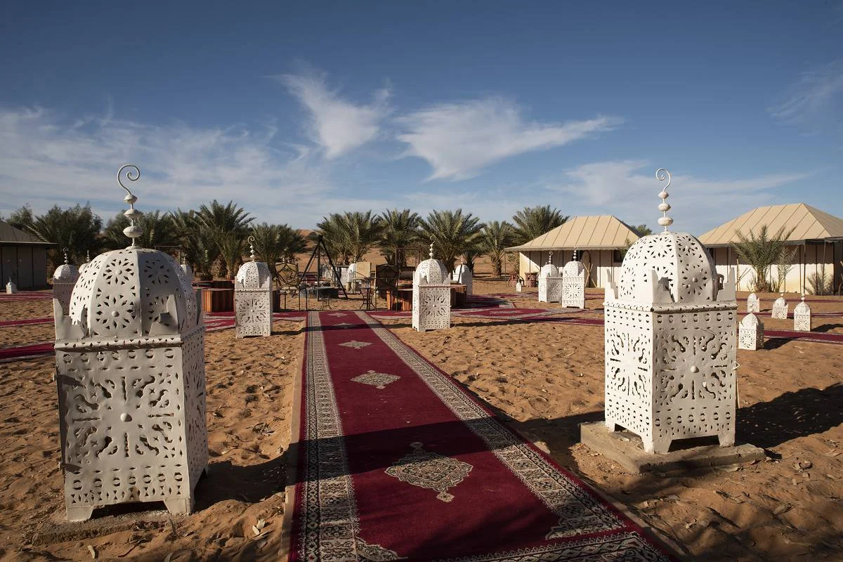 Access Erg Chebbi luxury desert camp, Merzouga