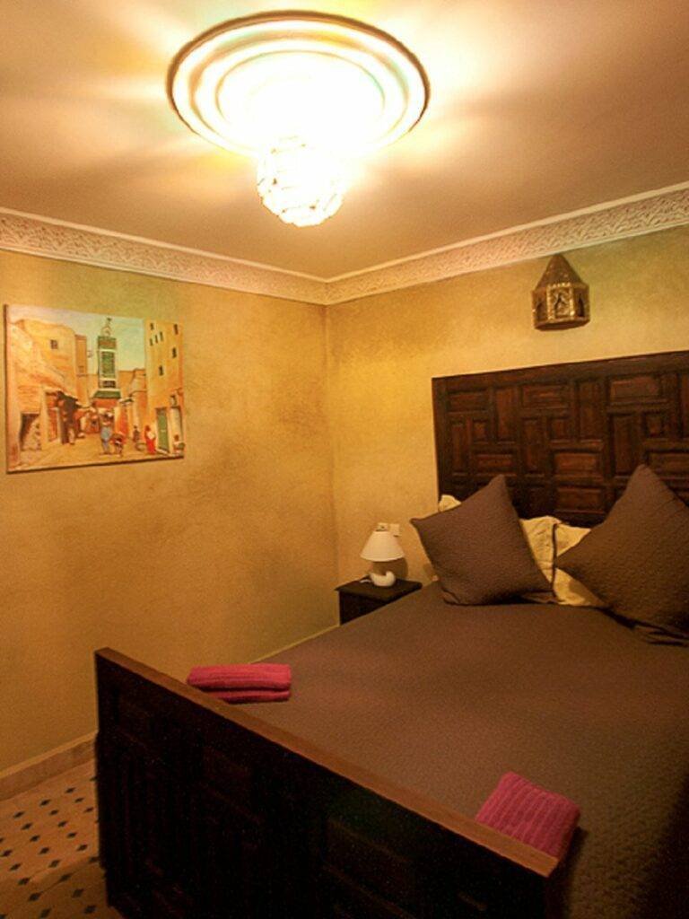 Chambre 2 de la suite hôtel Riad Layalina Fes