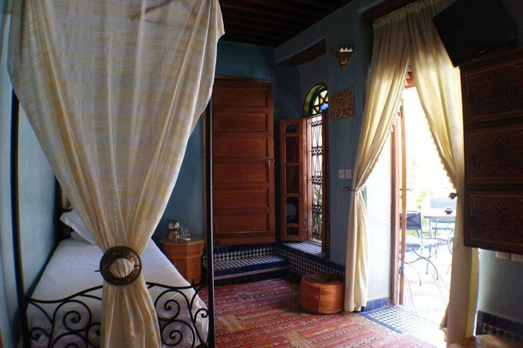 Chambre 2 lits individuels Riad Layalina Fes
