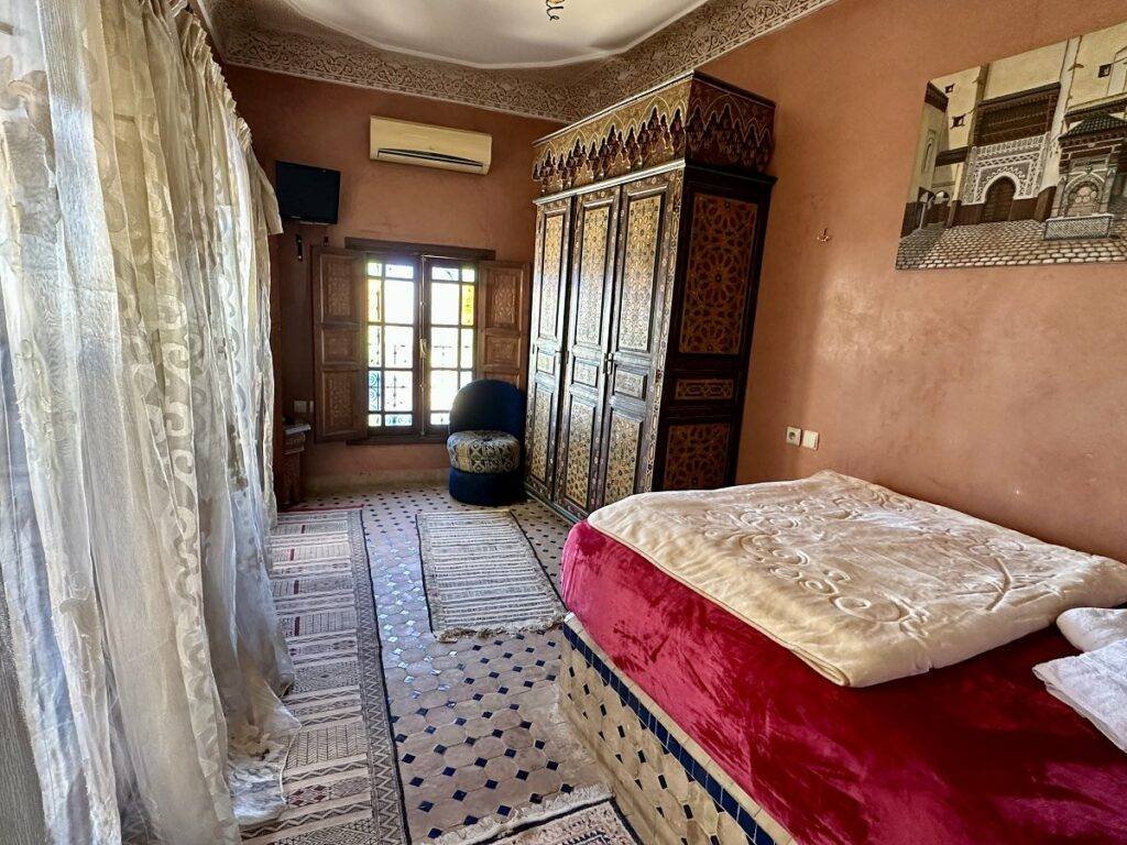 Chambre avec lit double 2 personnes, Riad Layalina Fes