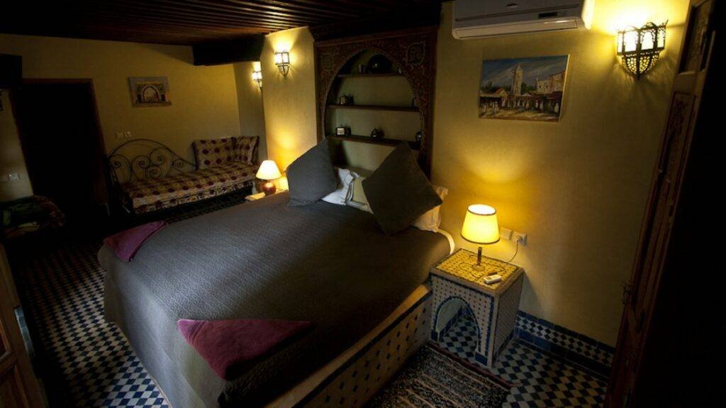 Chambre supérieure 2/3 personnes Riad Layalina Fes