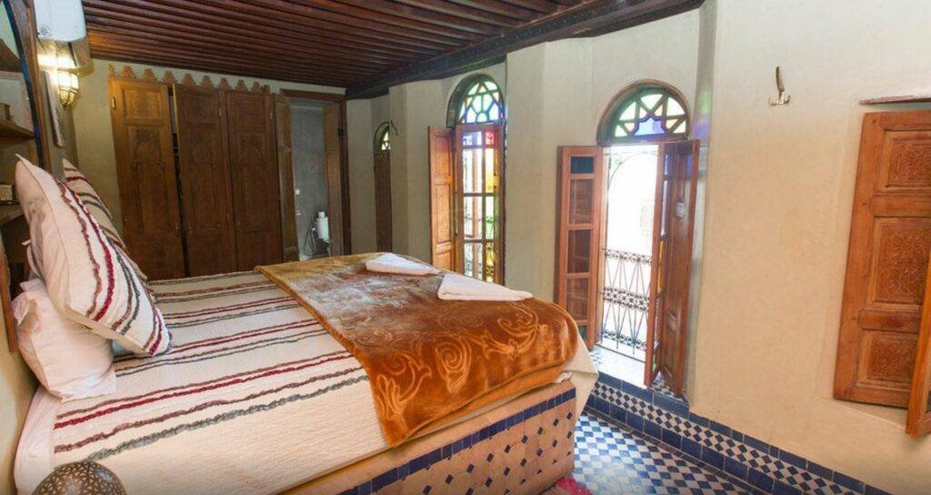 Chambre supérieure pour 3 personnes Riad Layalina Fes