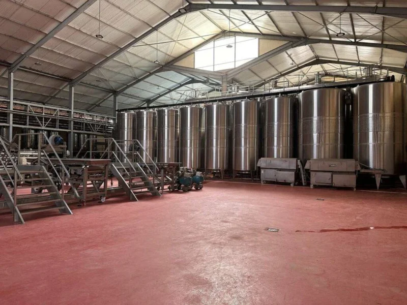 Chateau Roslane production line, Meknes