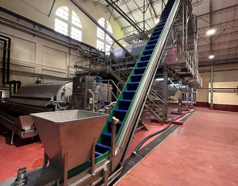Chateau Roslane production line, Meknes Morocco