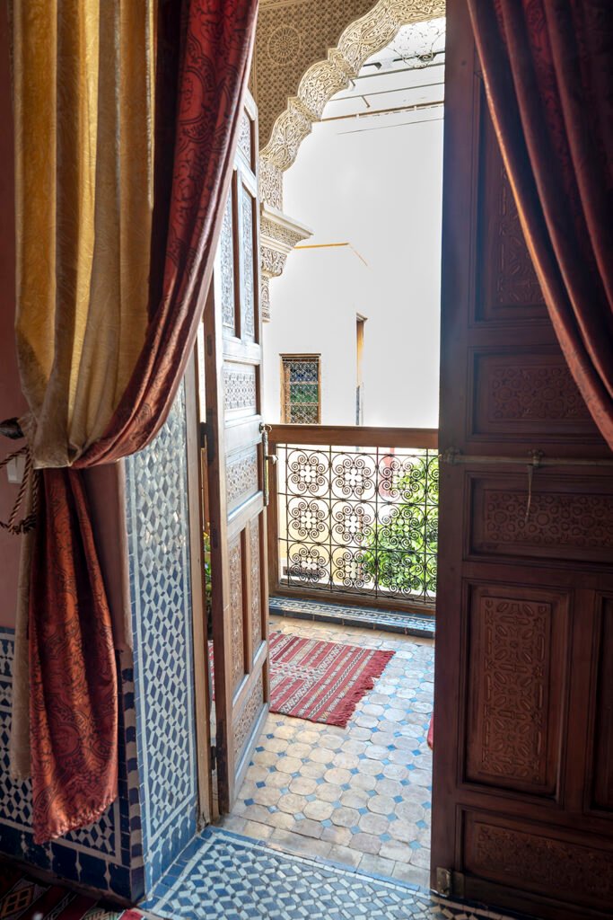 Entrée junior suite Riad Layalina Fes