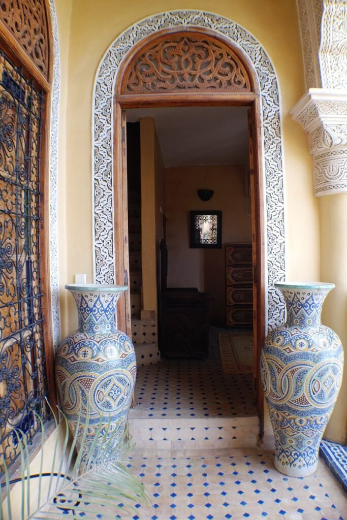 Entree suite Hotel Riad Layalina Fes, Maroc