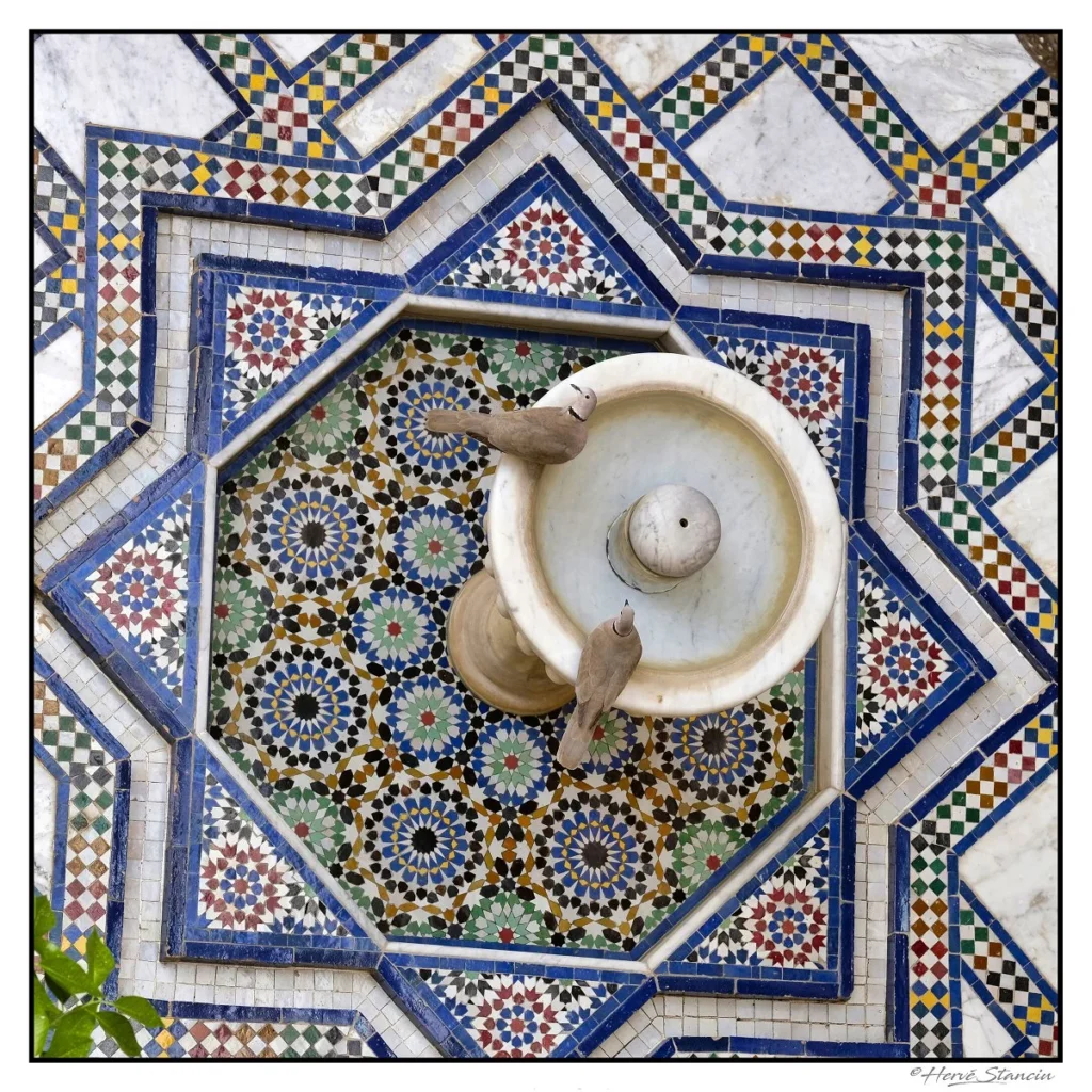 Fountain at Riad Layalina Fes
