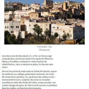Le Riad Layalina Fes dans l'Express