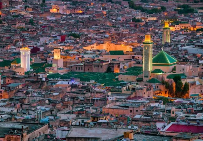 Mosque Quaraouiyine View in Fes