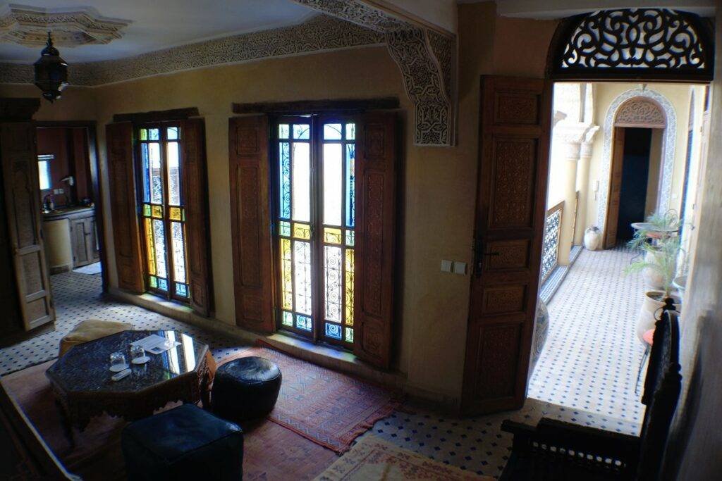 Salon Suite 4/6 personnes Riad Layalina Fes