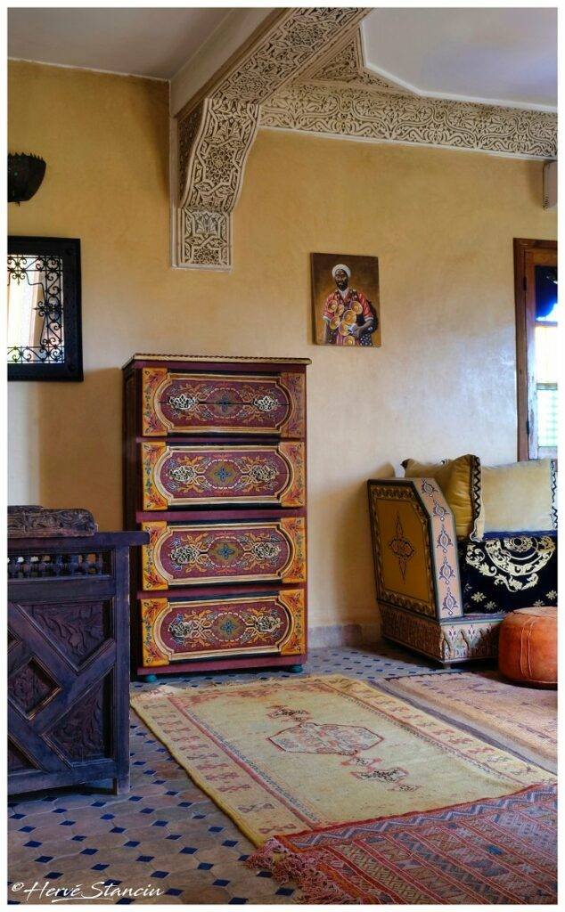 Salon suite Hôtel Riad Layalina Fes, Maroc