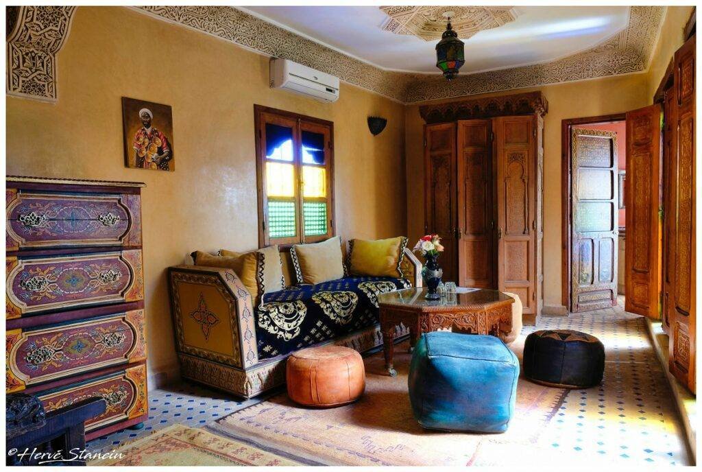 Salon suite Riad Layalina Fes