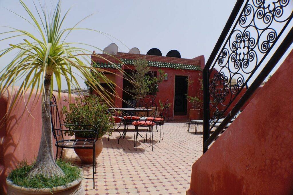 Terrasse panoramique Riad Layalina Fes, Maroc
