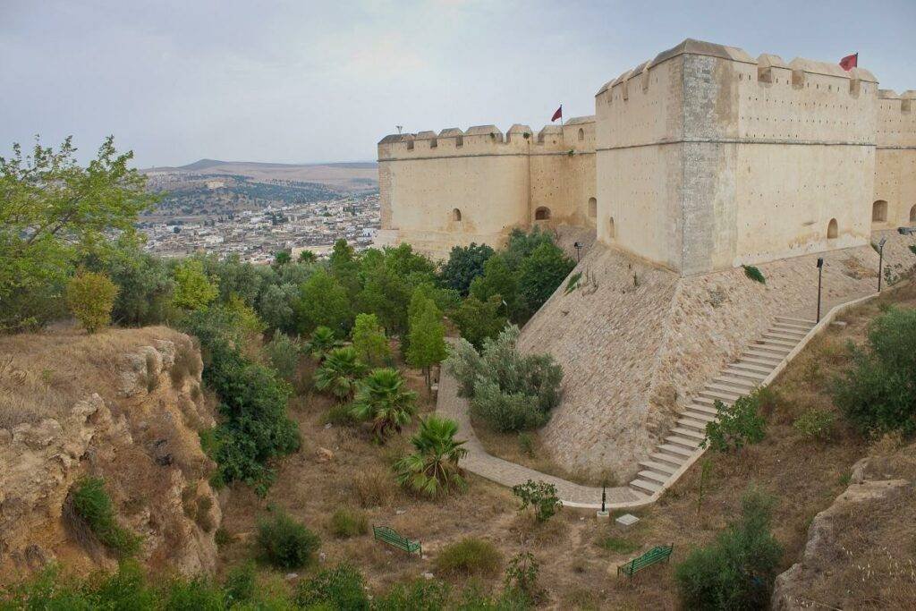 Vue medina du Borj nord