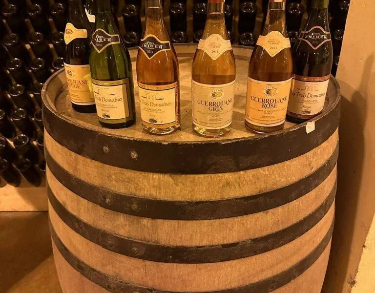 Wines produced at Villa Volubilia estate, Meknes